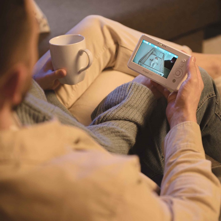 Actual product image Angelcare Moniteur de mouvement bébé avec vidéo et son (Video & Audio)