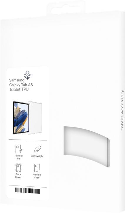 Produktbild Cazy Silikon Hülle Kompatibel mit Samsung Galaxy Tab A8 - Soft TPU Schutz - Transparant (Galaxy Tab A8)