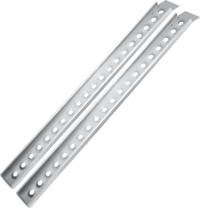 Actual product image Wiltec 2x loading ramp scooter ramp ATV Quad portable aluminium 192cm 364kg (75.6x6.6 inches 800lbs)