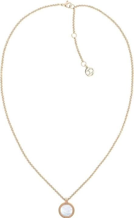 Produktbild Tommy Hilfiger Iconic Circle Halskette (Edelstahl, 45 - 50 cm)