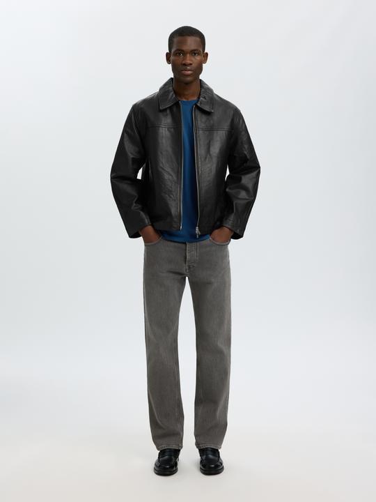 Produktbild Selected Reissverschluss Lederjacke (S)