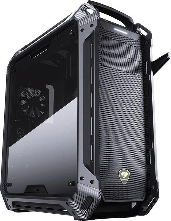 Actual product image Cougar Case Panzer Max G Full tower easily moddable 1 pcs of 120 mm fans non LED tempred glass panel (ATX, mATX, Mini-ITX, SSI CEB)