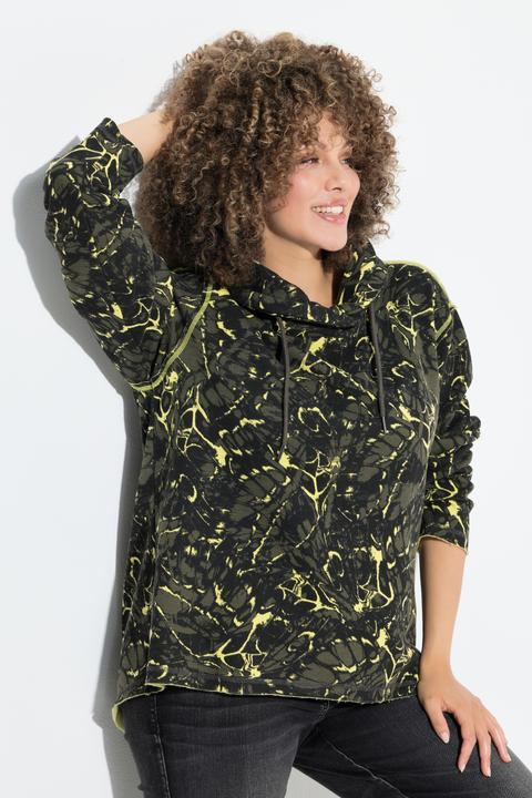 Produktbild Ulla Popken Sweatshirt, Schmetterlinge, Stehkragen, Langarm (46, 48)