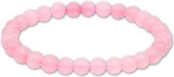 Immagine prodotto Green Tree Rose Quartz beaded Bracelet 6 mm - Madagascar