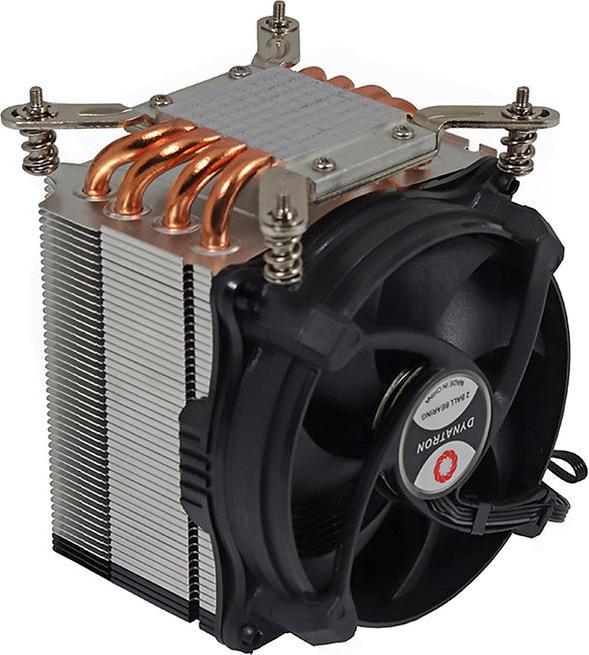 Produktbild Dynatron Q6 Intel CPU cooler 3U LGA1700 Aluminum Fins with 4 Heat Pipes with H.C.C. Technology Activ (110 mm)