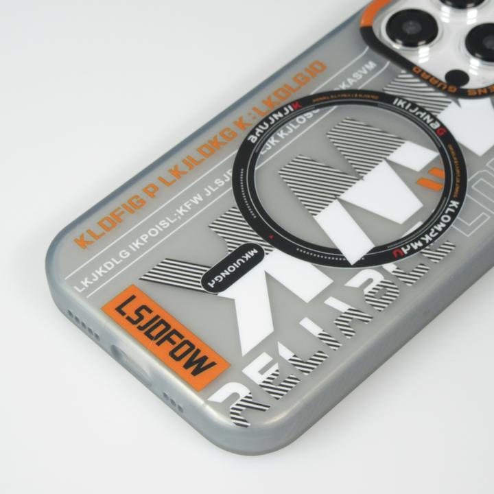 Produktbild PhoneLook Hülle MWK Cyber Grid Silikon mit MagSafe (Apple iPhone 15 Pro)