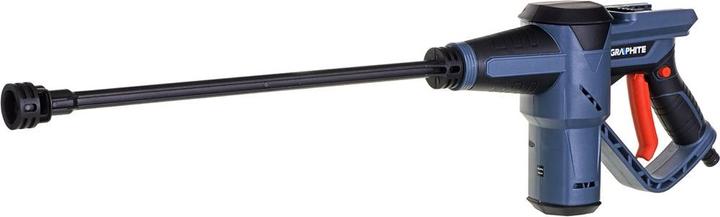 Produktbild Graphite Cordless garden washing machine Energy + 18V Li-lon, max. pressure 24 bar, without battery (Akkubetrieb)