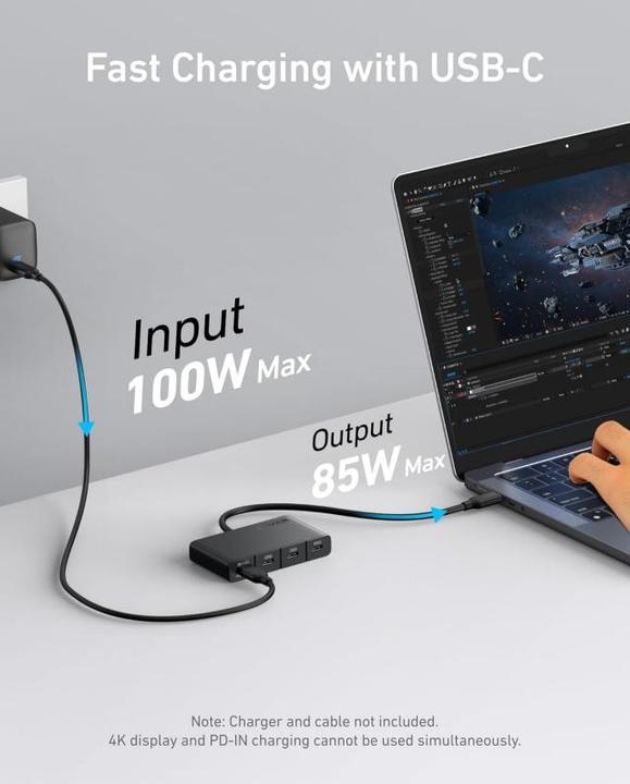 Produktbild Anker A8340GA1 (USB-C, 4 Ports)