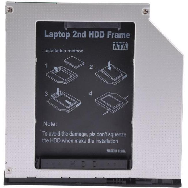 Thumbnail - CoreParts 2:nd bay HDKit 9.5mm, SSD + Festplatte Zubehör