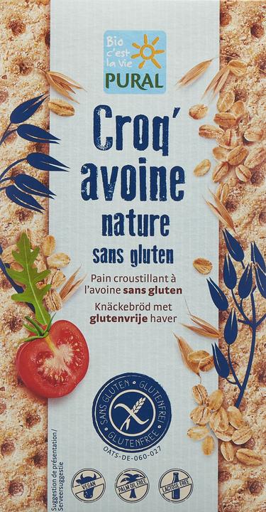 Actual product image Pural Croq'Oats Nature gluten free (160 g)