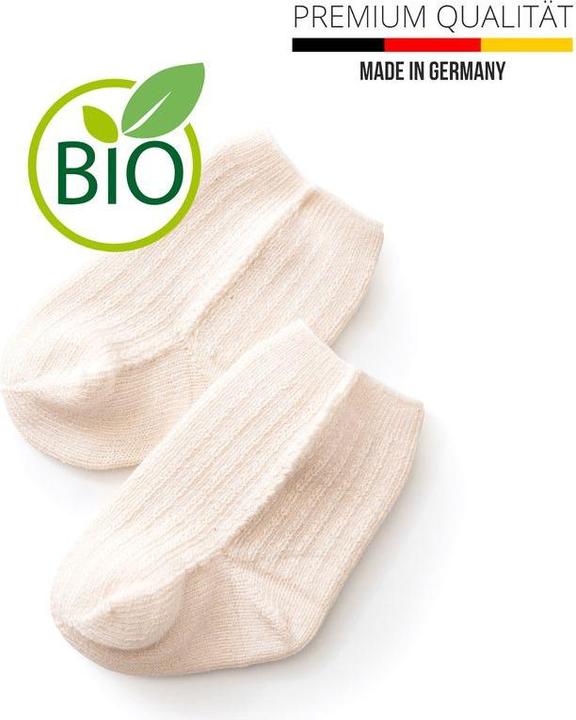 Actual product image Sonnenstrick Baby Socks Baby Knitted Socks Infant Socks First Baby Socks (Single pack, 15 - 16)