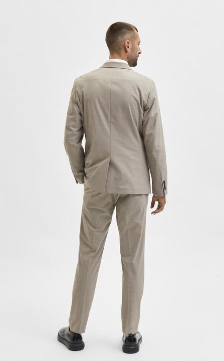 Actual product image Selected Slhslim Nicklogan Sand Struc Blazer (98)