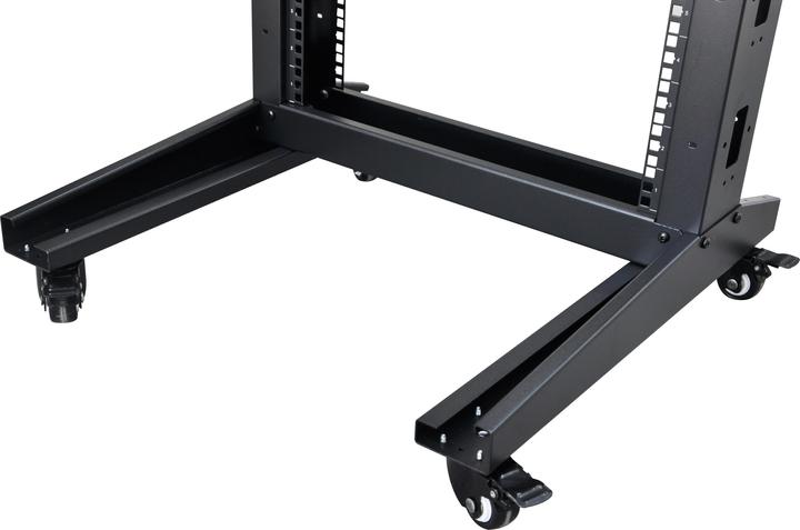 Actual product image Intertec IPC 19" Rack SRA-6612 Open Frame Server Rack, 2-bay for 12U (12 RU, 19 inch rack)