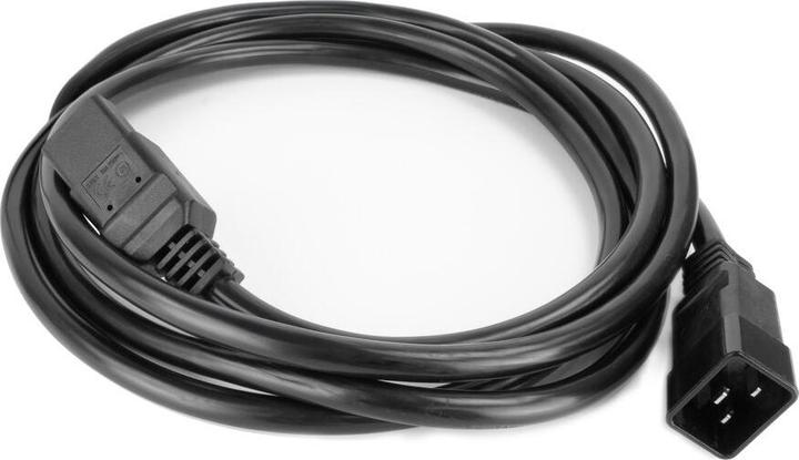 Produktbild Powercord C20 - C21 IEC60320 black 1.5 m (1.50 m)