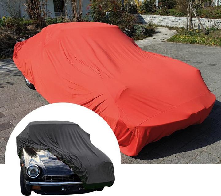 Actual product image Keller Fahnen Autoabdeckung Indoor-Cover «Oldtimer» 200g/m2 grau XXXXL