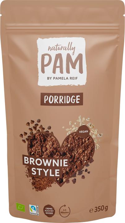 Produktbild Naturally Pam Bio Porridge Brownie Style (362 g)