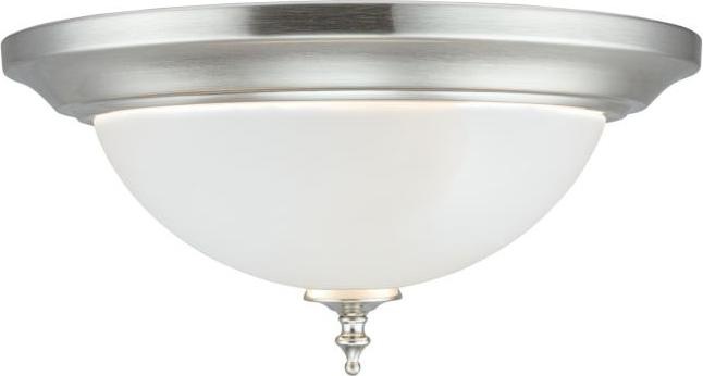 Produktbild Westinghouse Deckenleuchte Harwell Nickel gebürstet & Mattglas (E27)