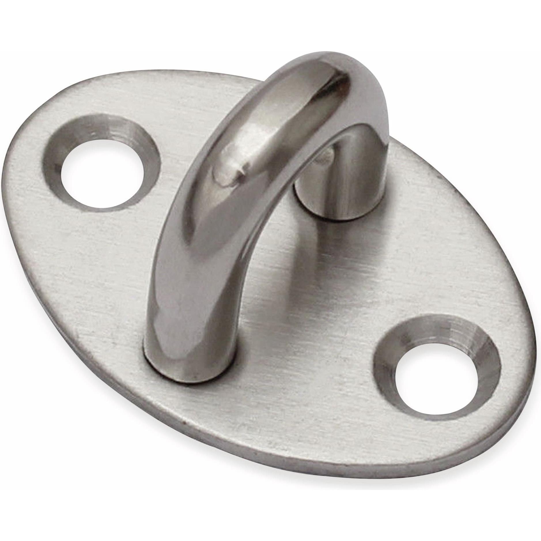 Thumbnail - Eneroid, Baubeschläge + Holzverbinder, Augplatte, Ösenplatte 40x26 mm, Edelstahl