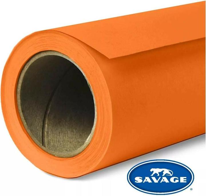 Image du produit Savage Papier de fond 2.72 x 11m Orange (272 cm, 1100 cm)