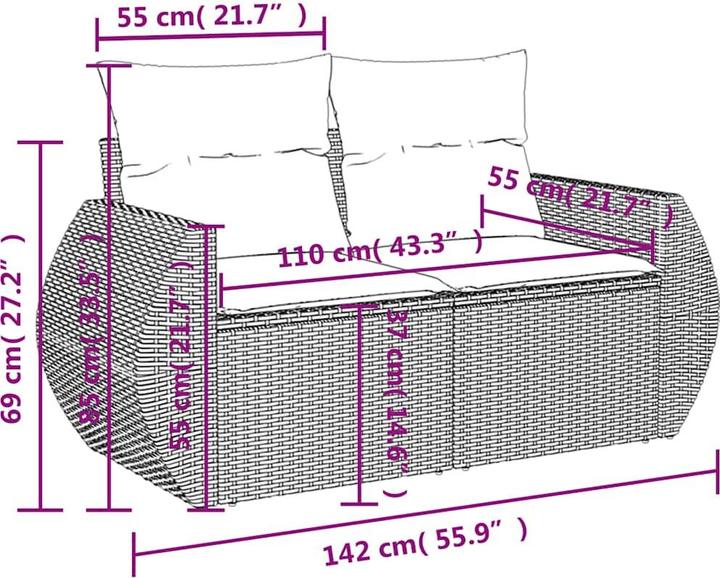 Actual product image vidaXL Jackson