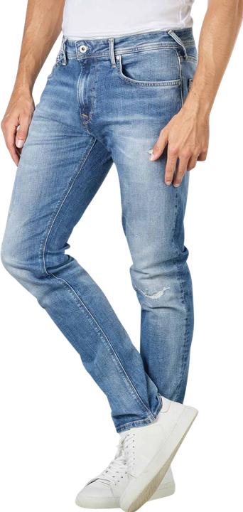 Produktbild Pepe Jeans Stanley Destroyed Tapered Fit Medium Blue (W29/L32)