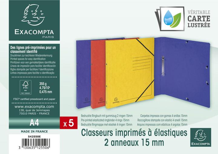 Immagine prodotto Exacompta Raccoglitori ad anelli (A4, 36x)