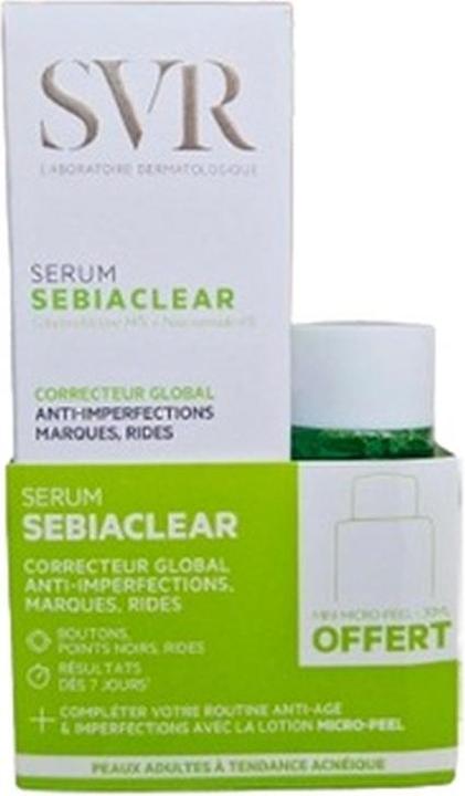 Produktbild SVR Sebiaclear Serum 30ml + Micro-Peel Offer 30ml (30 ml)