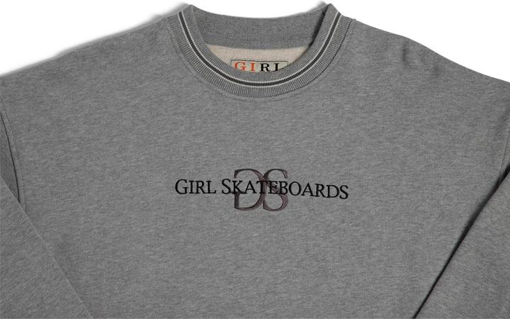 Actual product image Girl GS Embroidered Crew (L)