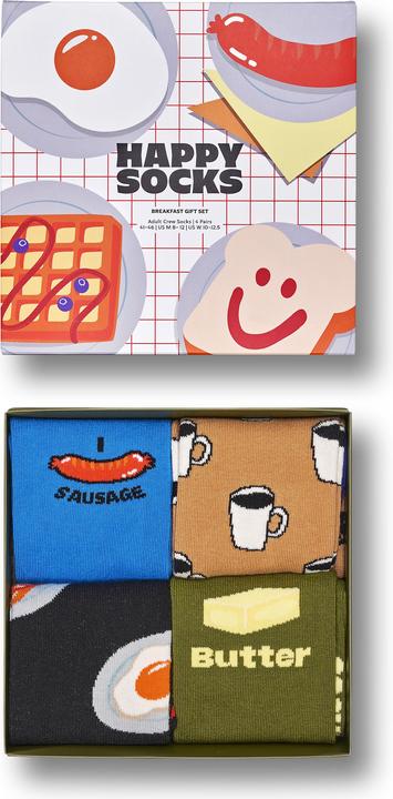 Produktbild Happy Socks Breakfast Gift Set (4er Pack, 41 - 46)