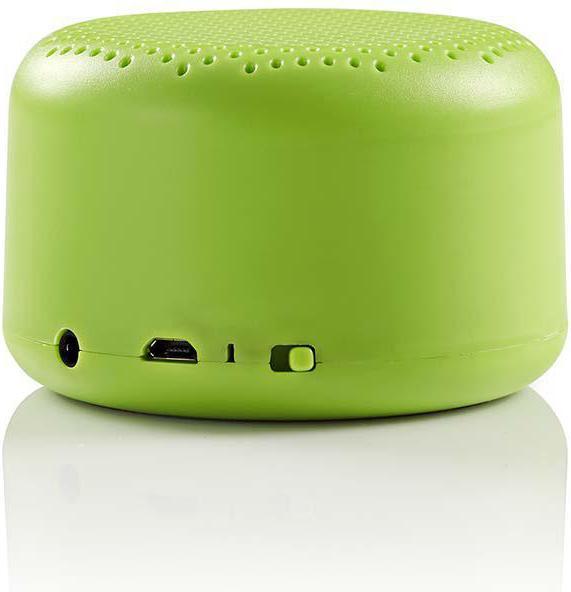 Produktbild Nedis Bluetooth-Lautsprecher SPBTAV01GN - grün (3 h, Akkubetrieb)