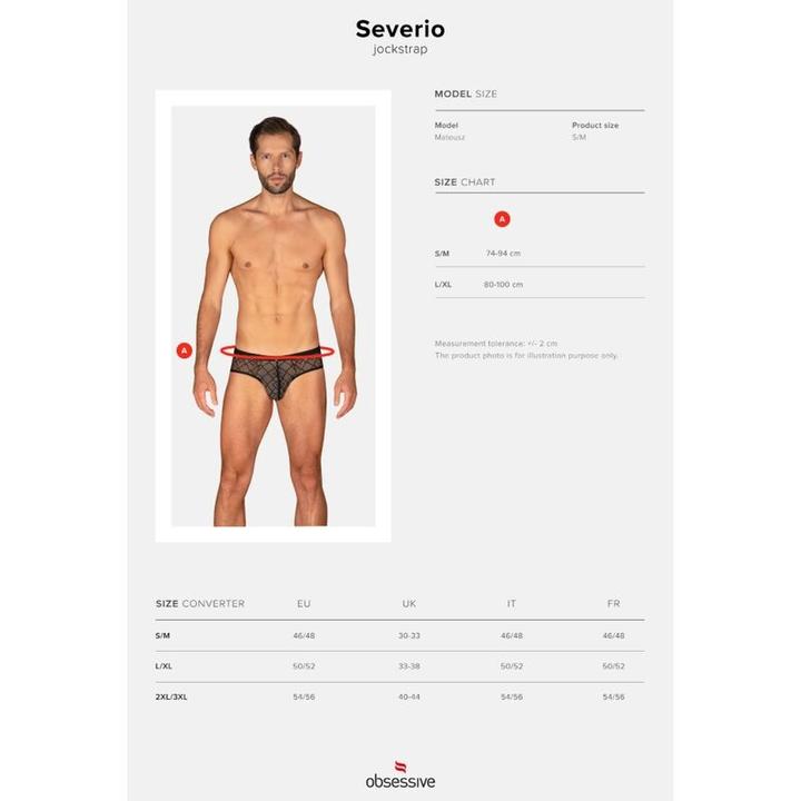 Produktbild Obsessive Severio Thong, Eine Grösse (One Size)