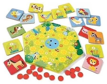 Actual product image Djeco Game - Memo Meuh (Multilingual)