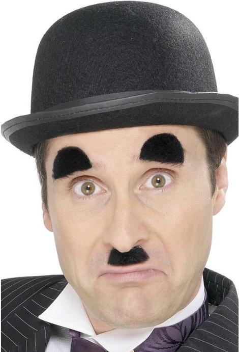 Produktbild Smiffys Chaplin mit Augenbrauen