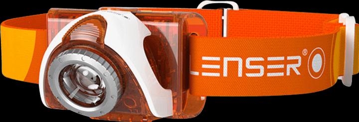 Produktbild Ledlenser SEO3 Orange mit 3x AAA Batterien (100lm / 100m / MIN 10h - MAX 40h - IPX6) (100 lm)