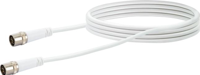 Produktbild Schwaiger KDAK30 532 3m F F Weiss Koaxialkabel (Antennenkabel)