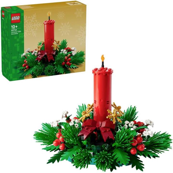 Produktbild LEGO Weihnachtsgesteck, Spielzeug für Mädchen und Jungen, DIY Set (40743, LEGO Icons)