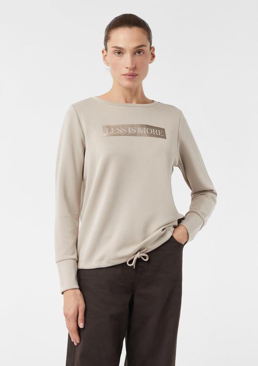 Produktbild Comma Sweatshirt Weiches Sweatshirt mit Artwork und Schnürung (40)