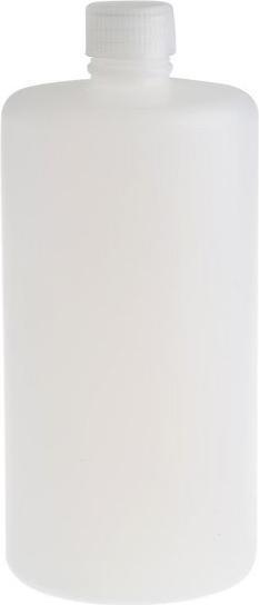 RS PRO HDPE round bottle w/narrow neck,1000ml