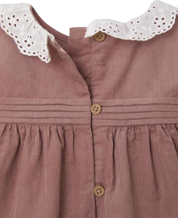Produktbild Vertbaudet Baby-Set: Samtkleid & Strumpfhose (56)