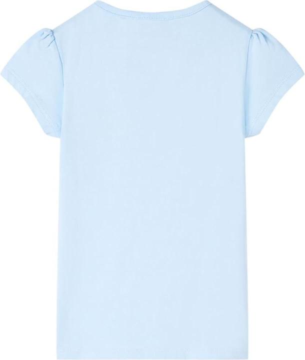 Immagine prodotto vidaXL T-shirt per bambini azzurro 92,Materiale: 95 % cotone. 5 (92)