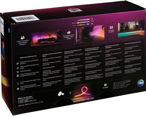 Image du produit Philips Hue Gradient Ambiance kit de base (RGB, 200 cm, Intérieur)