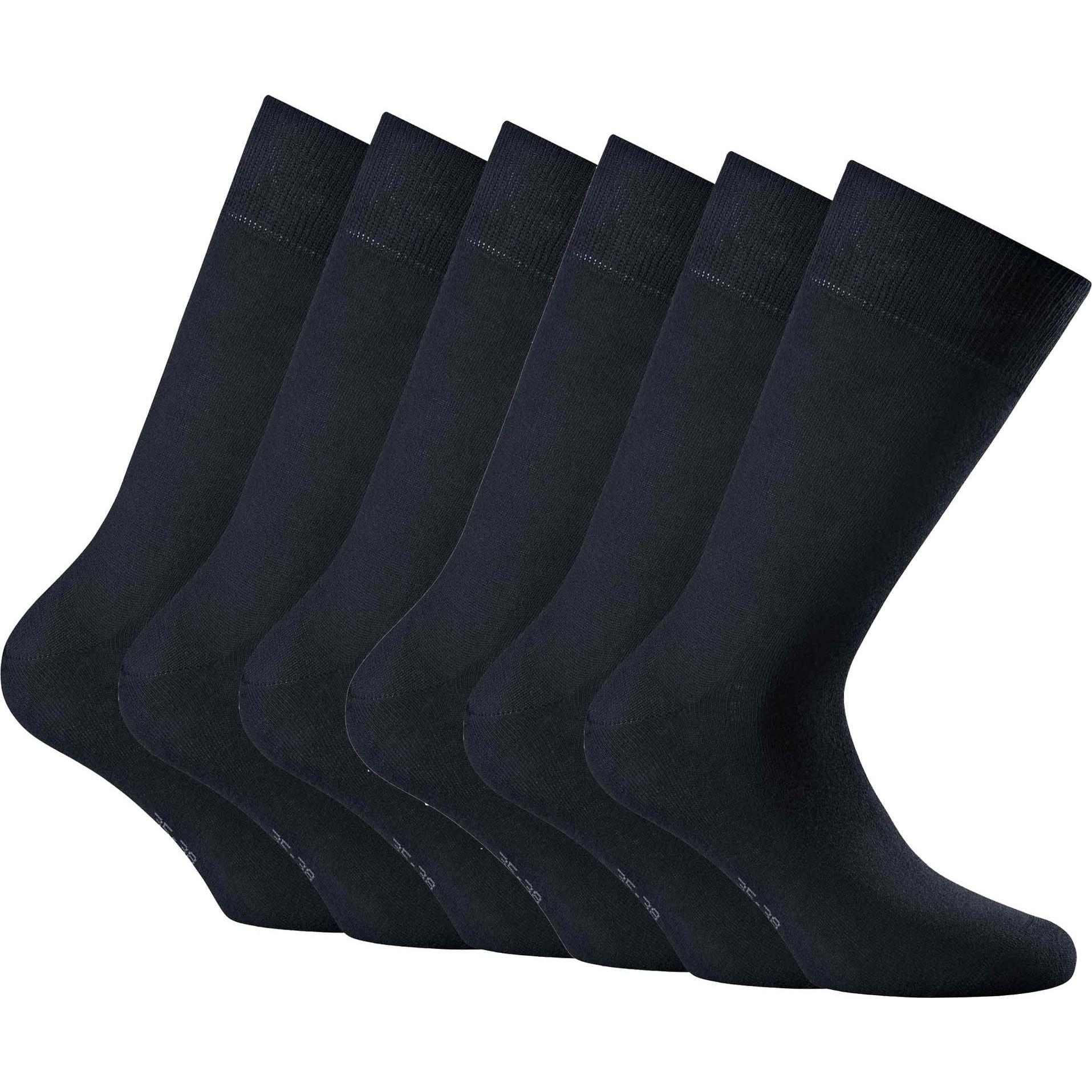 Rohner, Herren, Socken, Socken Business Bequem sitzend, Blau, (6er Pack, 39 - 42)