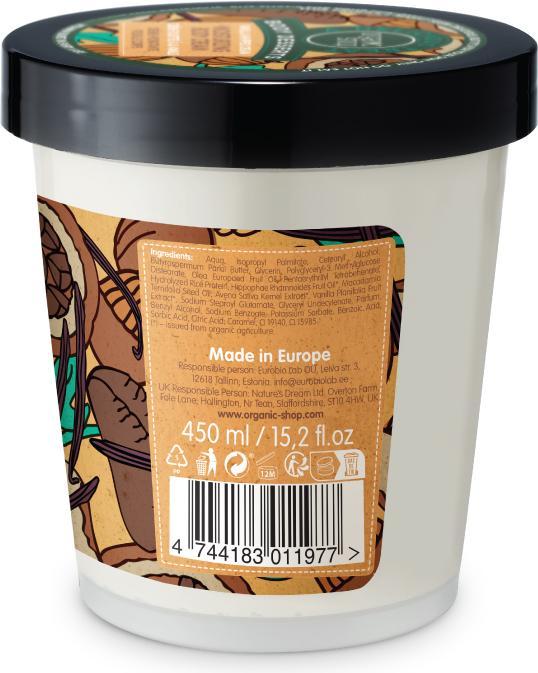Image du produit Organic Shop Vanilla (Crème pour le corps, 450 ml)
