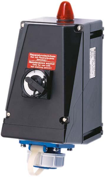Actual product image Eaton GHG 511 4306 R0902 Ex wall socket 16A2P 1/21 250V6hM25