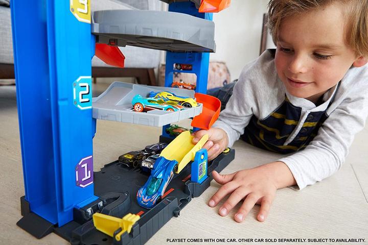 Actual product image Hot Wheels Stunt Garage, play set
