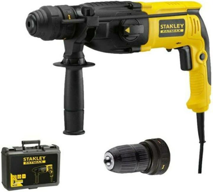 Stanley ST HAMMER SDS + 800 W 2,4 J AUSTAUSCHBARER GRIFF SFMEH210K (Netzbetrieb)