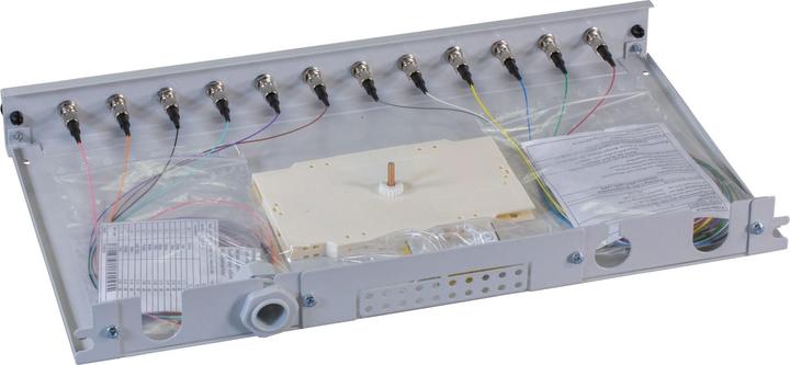 Actual product image EFB Elektronik Splice box 12 ST/ST 50/125µ a. pigtail/coupling,OM4
