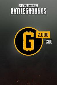 Actual product image Microsoft Playerunknown's Battlegrounds Gold Coins 2300