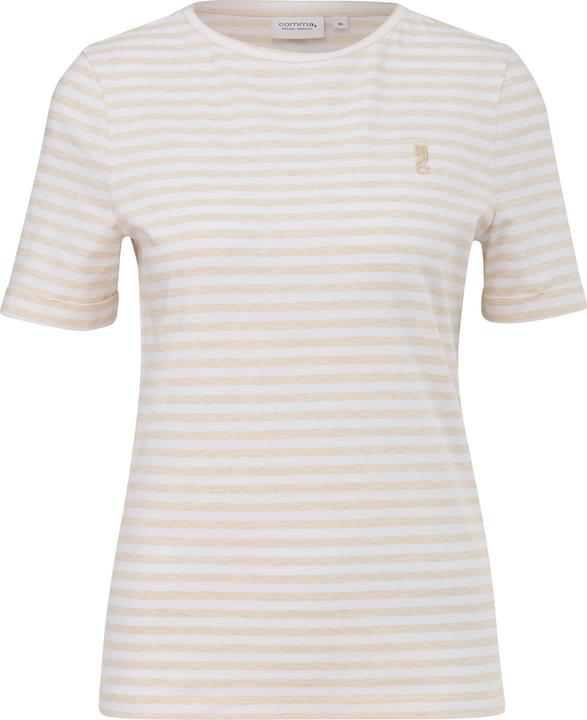 Comma T-Shirt T-Shirt mit Streifen