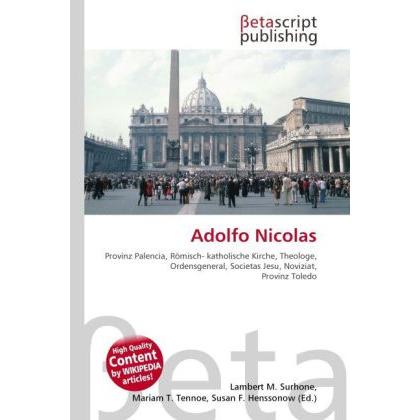 Thumbnail - Adolfo Nicolas, Sachbücher